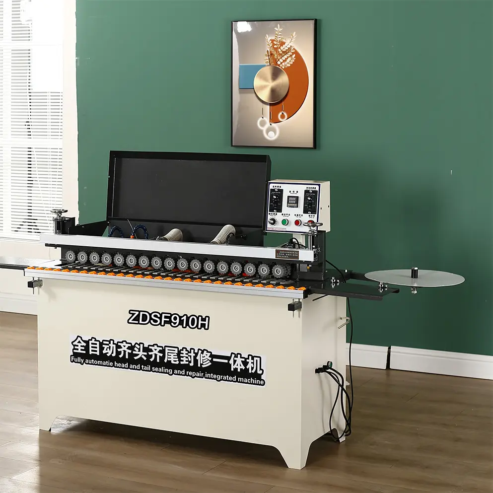 Machine de bordure automatique à grande vitesse en mélamine Machine de bordure en PVC pour meubles