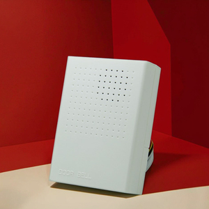 <span class=keywords><strong>Sonnette</strong></span> <span class=keywords><strong>filaire</strong></span> au design moderne, <span class=keywords><strong>sonnette</strong></span> musicale Ding Dong intelligente, mini <span class=keywords><strong>sonnette</strong></span> pour hôtel, appartement, villa - Alimentation par prise électrique - Product Image 1