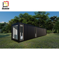 Kits de maison détachable préfabriqués à construire d'expédition à faible coût maison en conteneur vivant ignifuge étanche