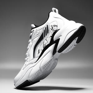 Chaussures de sport décontractées unisexes respirantes à lacets tendance 2025, semelle épaisse, baskets de marche, semelle extérieure résistante à l'usure - Product Image 4