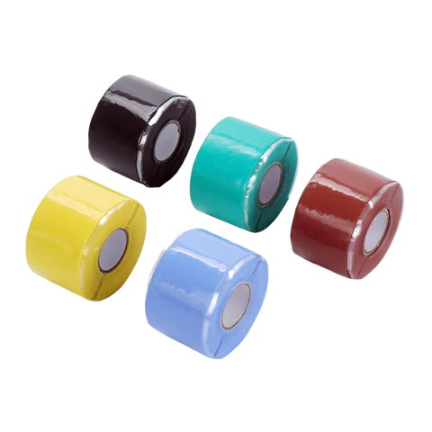 Pressure Sensitive Strong Weatherproof Self-Fusing Silicone Rubber Sealing Tape for Antenna Coax Electrical