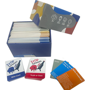 Hot bán hoàn toàn tùy chỉnh in thẻ cho Đảng đúng hoặc dám uống bia trò chơi sử dụng chất lượng cao bù đắp giấy các tông - Product Image 3