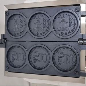 Nueva Máquina Comercial para Hacer Waffles de 2 Piezas, Máquina para Hacer Waffles Redondos, Máquina para Hacer Snacks, Máquina Eléctrica para Hacer Galletas de Queso Crujientes - Product Image 6