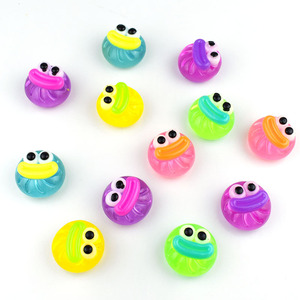 Jouets anti-stress transfrontaliers en cristal en forme de chignon et de boulette, Squishies Fidget en gelée de particules glacées - Product Image 4