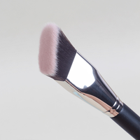 Poudre de maquillage de fond de teint tridimensionnel de haute qualité outils de maquillage professionnels pinceaux complets de maquillage à tête plate magique