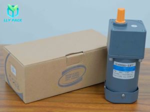 มอเตอร์เกียร์90W AC มอเตอร์เหนี่ยวนำสามเฟสสำหรับเครื่องบรรจุกล่องกระดาษลูกฟูก - Product Image 2