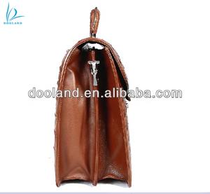 이국적인 고품질 진짜 악어 가죽 피부 남자 서류 가방 - Product Image 2