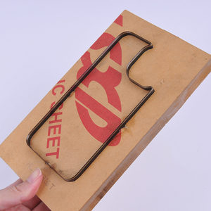 Étui en cuir avec règle en acier, outil de qualité supérieure, découpe pour <span class=keywords><strong>iPhone</strong></span> <span class=keywords><strong>13</strong></span>, étui de téléphone à rainure, livraison gratuite - Product Image 1