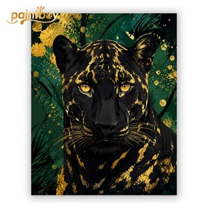 Peintures acryliques dorées Paintboy pour <span class=keywords><strong>peinture</strong></span> par <span class=keywords><strong>numéros</strong></span> DIY, décoration de hall d'hôtel - Product Image 2