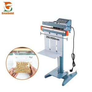 เครื่องซีลถุงแบบใช้เท้าเหยียบสำหรับบรรจุภัณฑ์ฟิล์มเชิงพาณิชย์ บรรจุอาหาร ของเหลว ถุงคราฟท์ ถุงฟอยล์ ถุงพลาสติก PE ถุงอลูมิเนียม - Product Image 1