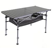 Table pliante de camping YILU IGT, table de pique-nique portable, table de barbecue pliante, cuisine mobile, table en aluminium extensible