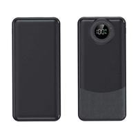 Batterie externe à charge rapide PD22.5W 30000mAh/20000mAh/10000mAh, chargeur portable avec écran numérique, prix d'usine
