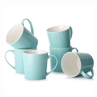 Tasse en céramique blanche colorée 15oz, 20 pièces, haute qualité, tasse personnalisée, offre spéciale