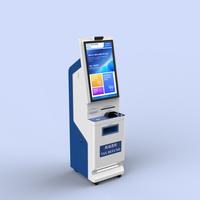 Kiosque de Machine de Terminal de Remboursement de Taxe de Départ d'Aéroport Intérieur de Self Service Avec Imprimante de Scanner d'Identification de Codes à Barres