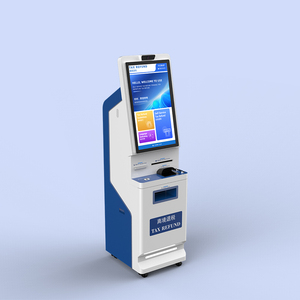 Kiosque de Machine de Terminal de Remboursement de Taxe de Départ d'Aéroport Intérieur de Self <span class=keywords><strong>Service</strong></span> Avec Imprimante de Scanner d'Identification de Codes à Barres - Product Image 3