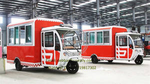 Nueva Camioneta de Comida Móvil y Carrito de Café de China, Velocidad de 30 km/h, Potencia de 1500 W, Certificación CE, Garantía de 3 Años - Product Image 5