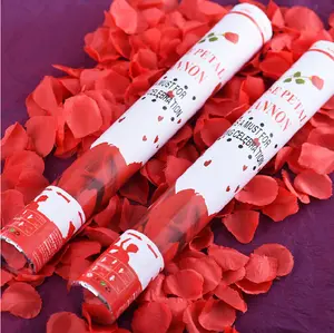 Lage Prijs Rose Bloemblaadje Bruiloft Confetti Shooter Confetti Kanonnen Voor Huwelijksfeest