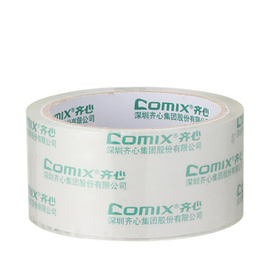 Ruban adhésif transparent Comix 48 mm x 40 yd, 6 rouleaux, pour scellage de cartons, en matériau BOPP - Product Image 4