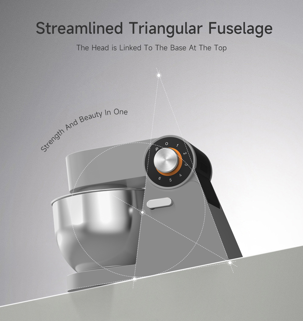 3 in 1 Pastry Stand Food Mixer Household 1200W Kitchen Stand Bread Spiral Dough Mixers Cake Electric Food Mixers With Blender