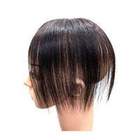 Pelucas coreanas premium Cosmo en Corea (5x8)-7 pulgadas, peluca de cabello humano liso premium, textura suave, acabado natural para mujeres
