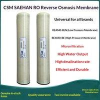 Membrane d'osmose inverse (RO) CSM Chine RE/4040BLN/BE RE/8040/BE/BLN Système de purification d'eau basse pression Plus de 5 ans