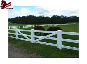 Valla de Privacidad de <span class=keywords><strong>PVC</strong></span> Blanca de Alta Calidad para la Cría de Caballos en Pastoreo Libre - Product Image 6