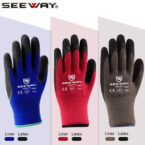 Guantes de trabajo de invierno Seeway para hombres y mujeres, guantes de congelador para trabajo en frío con revestimiento de Palma Super Grip - Product Image 6