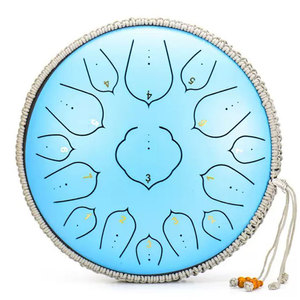 Tamburo Etereo D, Tamburo della Nascita della Memoria, Tamburo a Lingua, Tamburo Anti-Stress, Strumento a Percussione, Disco Cavo Colorato per Batterista - Product Image 3