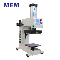 Máquina de Prensa de Calor Neumática Pequeña TQ1-1515 MEM de 15*15 cm, Portátil, Fácil de Operar, con el Mejor Precio