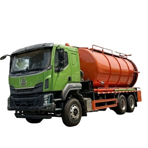 Camión de succión de lodos y aguas residuales con bomba de vacío a presión de 8000-25000 litros, superventas, fabricado en China - Product Image 1