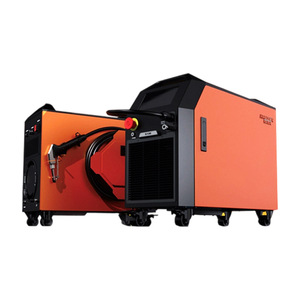 เครื่องเชื่อมเลเซอร์แบบมือถือ Hrlaser 1064 นาโนเมตร เลเซอร์ไฟเบอร์ สำหรับเชื่อมโลหะสแตนเลส ระบบระบายความร้อนด้วยอากาศ โหมดพัลส์ - Product Image 4