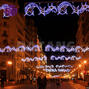Luces LED 3D de la mejor calidad, impermeables, con motivos, para decoraciones navideñas colgantes en exteriores, para colgar en la calle. - Product Image 5