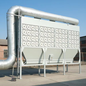 Nuovo Filtro Industriale ad Aghi Antistatico Resistente alle Alte Temperature, Membrana Rivestita per Sacchi Collettori di Polvere con Telaio - Product Image 1