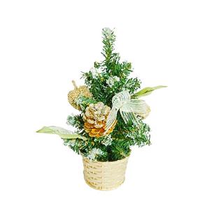 Venta al por mayor Oficina Ventana Escritorio Pequeño Árbol de Navidad Decoración Artificial Mini Árbol de Navidad Oficina de Navidad - Product Image 3