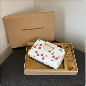 2025 Mới Mô Hình Chủ Thẻ Và Keychain Combo Set Phụ Nữ Thời Trang Chất Lượng Thiết Kế Ví Thẻ Thiết Kế Keychain Ví - Product Image 3