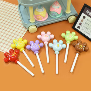 Sevimli lolipop şeker flatback reçine cabochon diy karalama defteri bebek evi için minyatür gıda telefon kılıfı firkete dekorasyon - Product Image 5