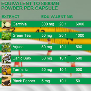ओएम/ओडम प्राइवेट लेबल फैक्ट्री फ्लैट बेली गार्सिनिया कैंबोगिया और एवी कैप्सूल के लिए एकोव कैप्सूल स्लिम कैप्सूल - Product Image 4