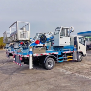 Camion plateforme aérienne HOWO 22m 28m, camion aérien diesel de haute qualité - Product Image 5