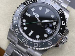 นาฬิกา GMT สีดำเทา รุ่น 126711 น้ำหนัก 172 กรัม คุณภาพเยี่ยม เครื่องจักรกล 40 มม. VS Factory ผลิตจากเหล็ก 904L ใช้กลไก ETA 3285 - Product Image 3