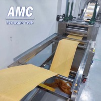 Machine à fabriquer des chips de maïs AMC à vendre, machine à chips de maïs triangulaires, machine de production de chips de tortilla cuites