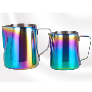 เหยือกทำ<span class=keywords><strong>กา</strong></span>แฟทำจากลาเต้บาริสต้าทำจากสเตนเลสสตีล350มล. เหยือกทำฟองนมลาเต้อาร์ต - Product Image 3