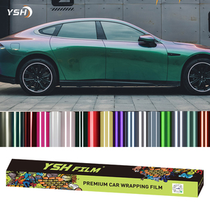 Films de voiture <span class=keywords><strong>caméléon</strong></span> emballage en vinyle auto-adhésif PET PVC coloré mat teinte modifiable emballage de teinture - Product Image 5
