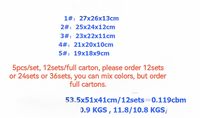 5 PCS PER SET Kotak Bunga Bentuk Hati Hitam Pink Merah Putih Kotak Rangkaian Bunga untuk Hadiah Hari Ibu