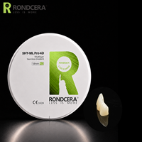 Disque en zircone haute résistance Rondcera SHT-ML Pro 4D pour cadres orthodontiques, bloc de zircone dentaire haute résistance
