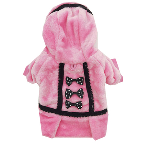 Moda di lusso maglione carino felpa con cappuccio per cani orsacchiotto per cani giacca per animali vestiti invernali caldi per cuccioli - Product Image 5