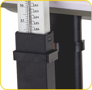 เครื่องชั่งน้ำหนักแบบแท่นรุ่น MS-A220 พร้อมเครื่องวัดส่วนสูง - Product Image 4