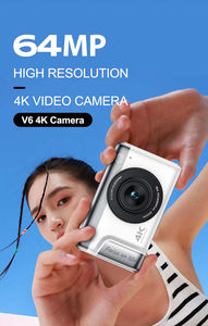 Caméra vidéo numérique professionnelle 4K HD Compact sans miroir Vlog Body Capteur CMOS stabilisé> Enregistrement de carte SD/TF à écran 3" - Product Image 5