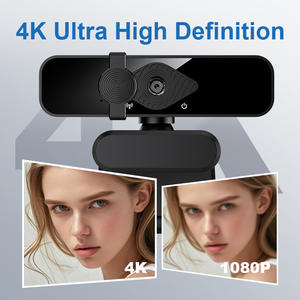 Cámara <span class=keywords><strong>Web</strong></span> 4K Ultra HD, Cámara para Computadora, para Monitor de PC, Laptop, Escritorio - Cámaras <span class=keywords><strong>Web</strong></span> Externas con Micrófono, Adaptador USB C - Product Image 2