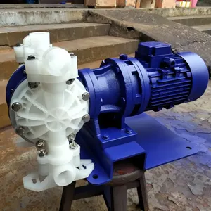 Stainless Steel High Viscosity Oil Transfer Pump Electrical Double Diaphragm Pump