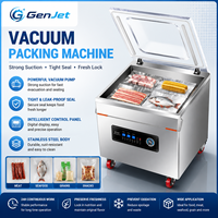 Mesin Pengemas Vakum Komersial Multi-Kantong Tipe Lantai 304 Stainless-Steel Chamber Sealer Layar Digital Bersertifikasi CE